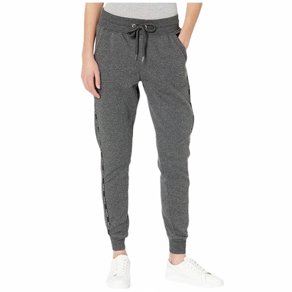 bebe Pants - BEBE Sport Logo Joggers